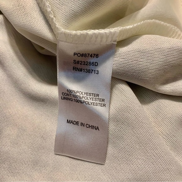 Doe & Rae Mini Dress Large Burgundy Floral Lace Patchwork Skirt Ivory Boho Flowy - Picture 12 of 16